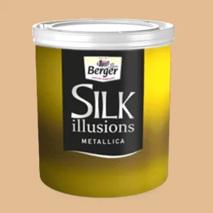 BERGER SILK ILLUSIONS METALLICA MTLK SILVER 1 L