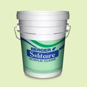 BERGER SOLITAIRE ACRYLIC CLEAR